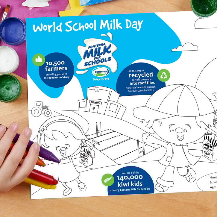 Colouring competition design