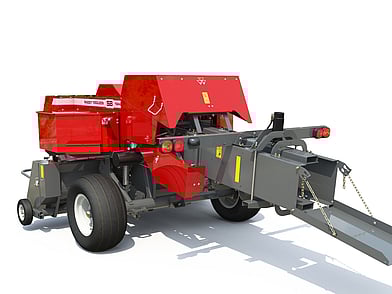 MF 1842S Small Square Baler detail image