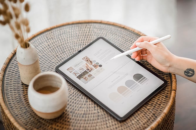 Reviewing and refining a website to better match brand identity and user experience