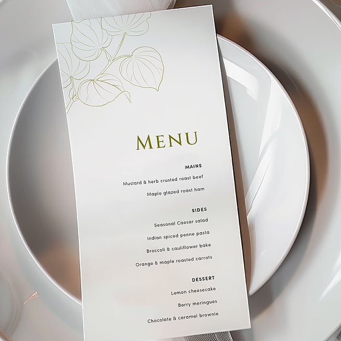 * kawakawa wedding invitation suite