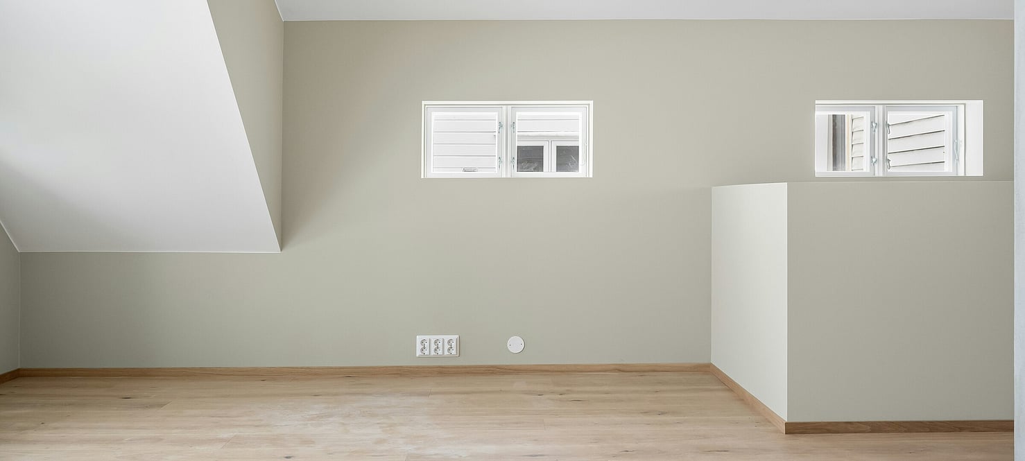 Empty finished room