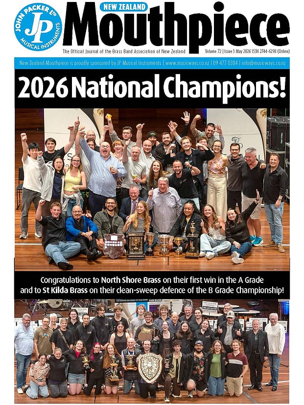 The New Zealand Brass Band Mouthpiece