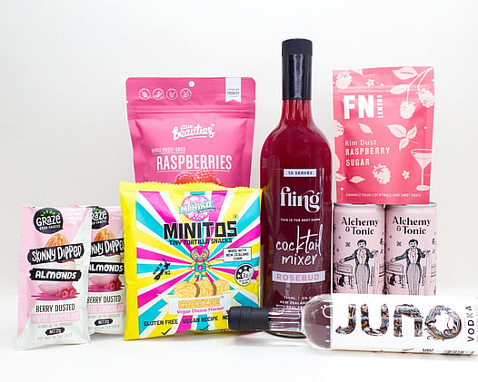 FLING COCKTAIL, JUNO, LITTLE BEAUTIES, GRAZE NUTS