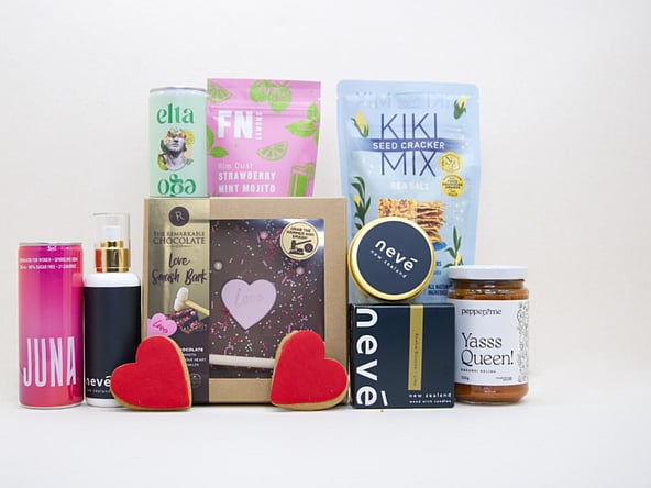 Just For Her gift box NZ — premium NZ-made gifts for women including candle, chocolate and wellness treats