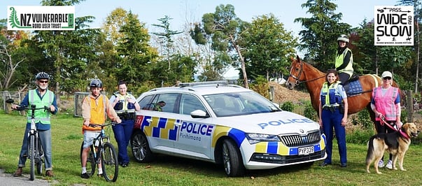 Road Safety Week - Vulnerable Road Users gain support from NZ Police