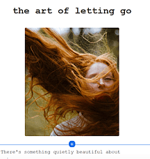 The Art of Letting Go