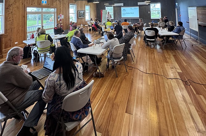 Fantastic attendance at the latest AI workshop in April 2026, held at the NZ Timber Museum.