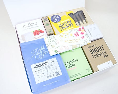 KYND Morning Tea gift box NZ &mdash; premium NZ-made morning tea and treat gift box