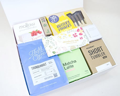 KYND Morning Tea gift box NZ &mdash; premium NZ-made morning tea and treat gift box