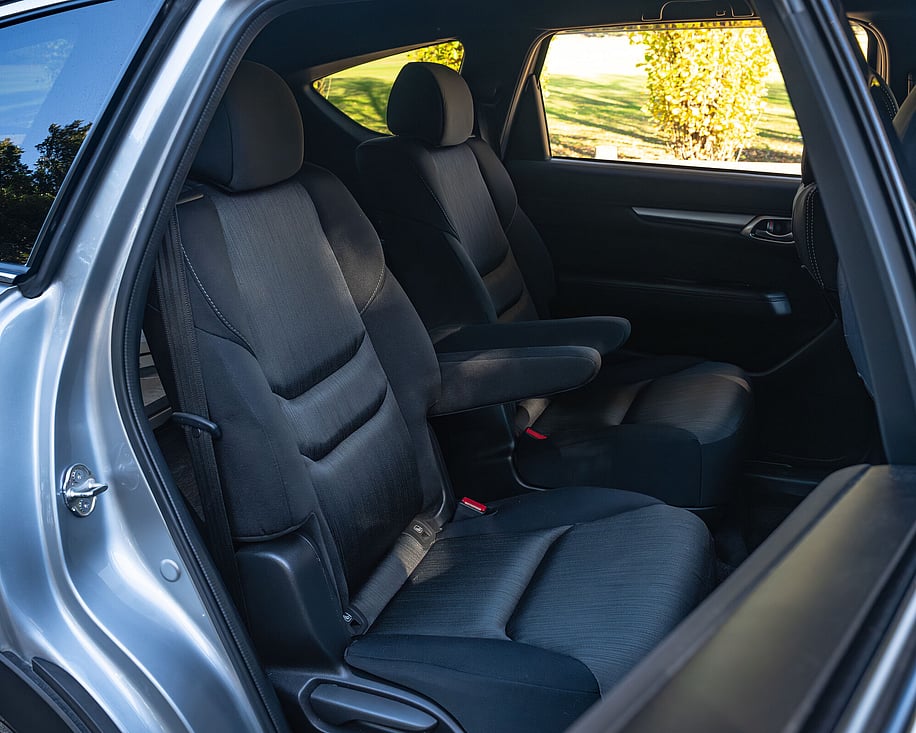 Mazda CX8 interior front seats