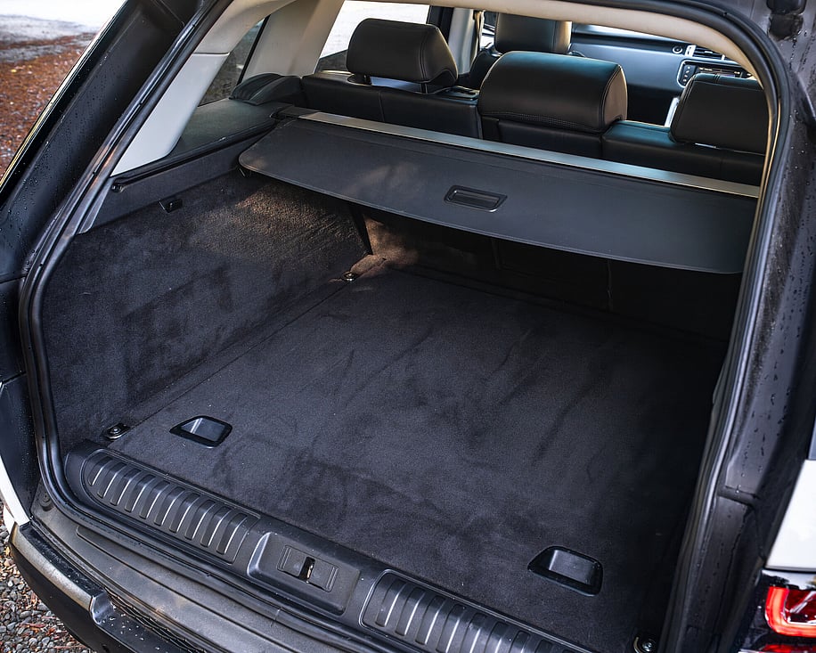 Range Rover boot and cargo space