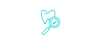 Dental hygiene in Cambridge process icons
