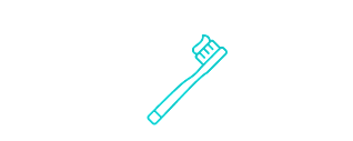 Dental hygiene in Cambridge process icons