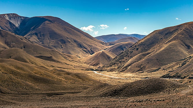 Lindis Pass golden hour