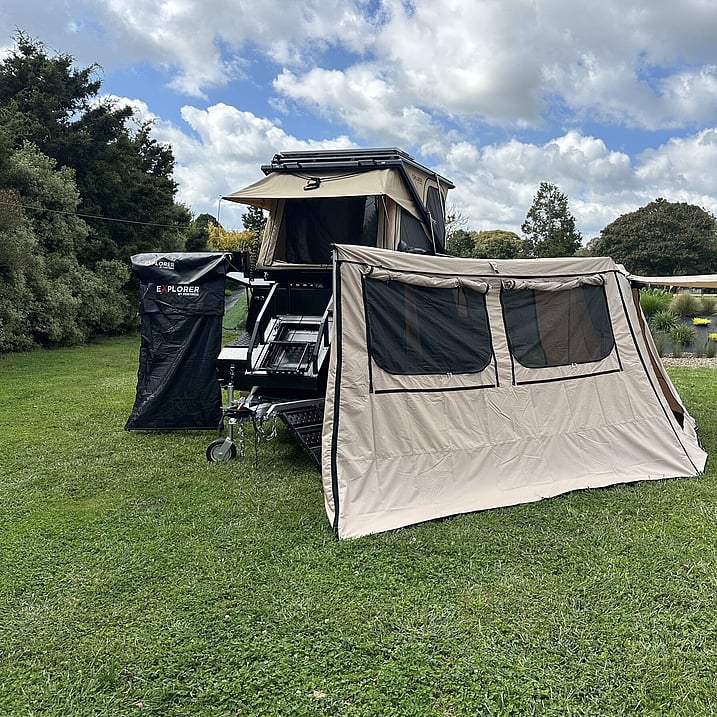 queen sized memory foam camping bed