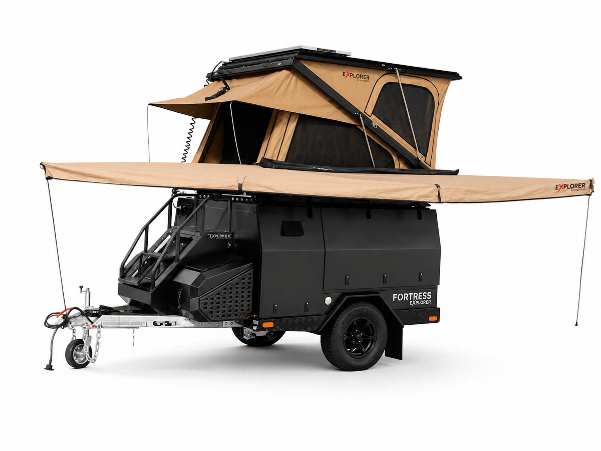 Fortress Explorer Camping Trailer | Fortress Trailers NZ