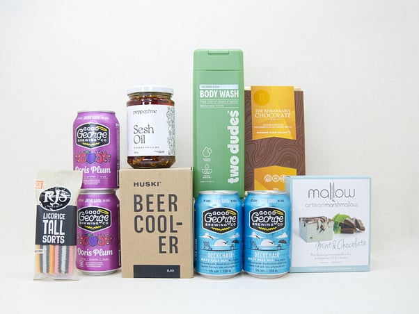 spoil him gift box NZ, gifts for him NZ, NZ made gifts for me