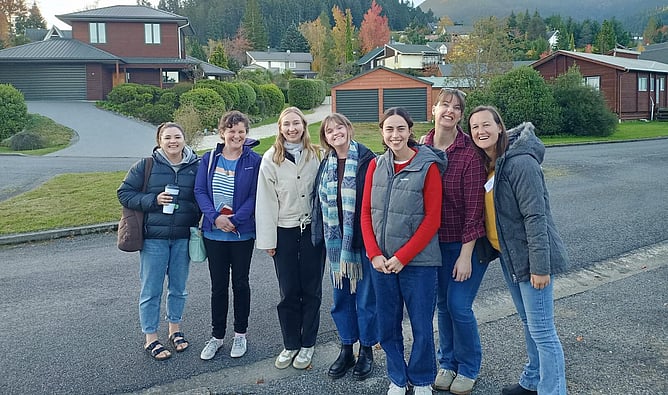 Some of the staff and Growth Group leaders from Cornerstone at the Women in Ministry Retreat