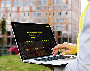 United Tunneling website design and digital presence