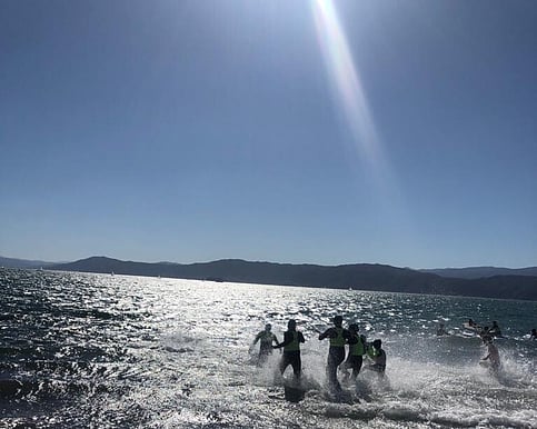 Cold water plunges and sea swims at Wellington wellness retreat for women at Arcus