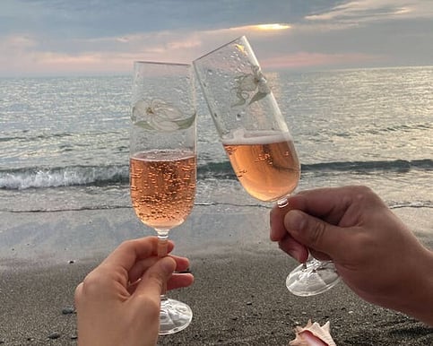 Bring your own bubbles for your fully catered girl's weekend away