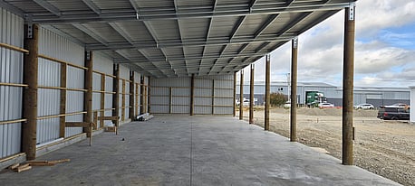 3 bay shed