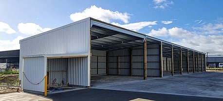 3 bay shed
