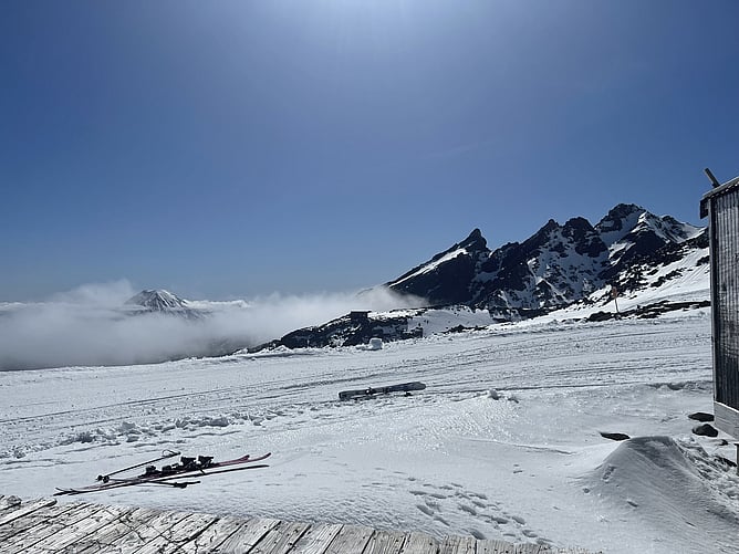 Out west, enjoying the quiet side of Whakapapa