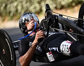 Third straight podium for Mead at UCI Para cycling World Cup in Italy