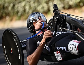 Third straight podium for Mead at UCI Para cycling World Cup in Italy