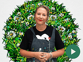 Lynne Sandri, Wellington-based visual artist with over 25 years experience, on creativity, nature and building a life through art on the Bountifull Podcast
