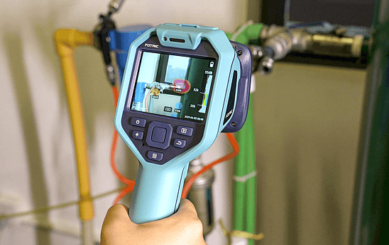 FOTRIC TD2e Acoustic Imaging Camera Kit for workshop diagnostics