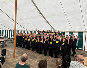 Rock Choir at BARUFC
