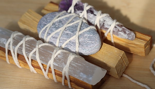 Palo Santo and Crystal Pairings