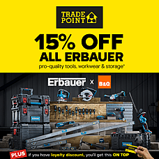 Tradepoint - 15% Off Erbauer