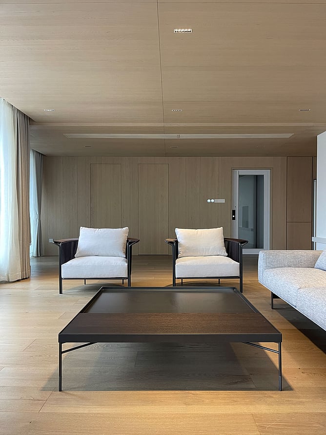 Images above supplied by Marchand Luxury Oak | Colour: Vuitton Oak