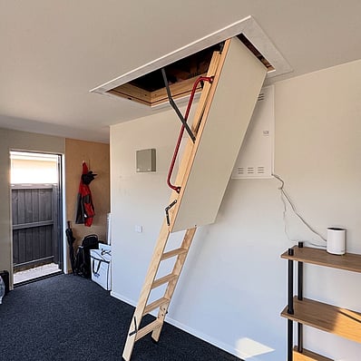 Sellwood Foldaway Christchurch Attic Stair Install