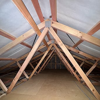 Attic Flooring installed in Christchurch Roof Space