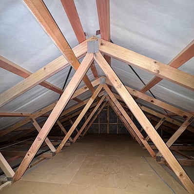 Attic Flooring installed in Christchurch Roof Space