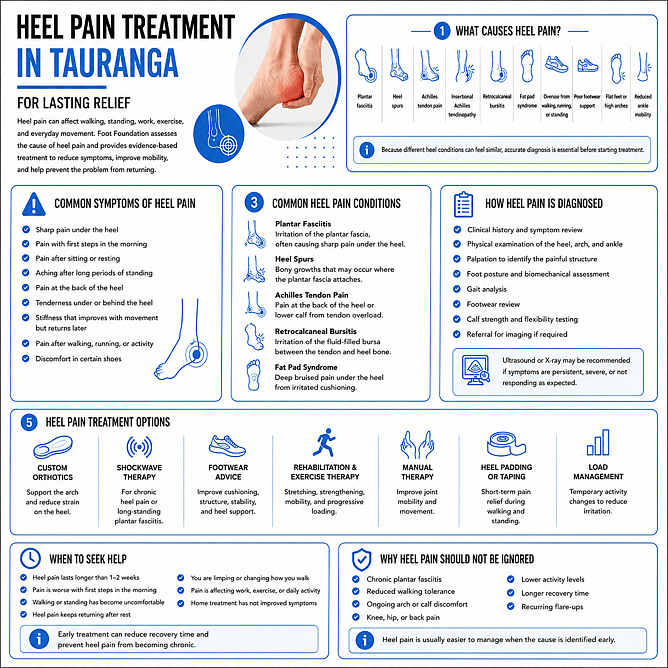 Heel Pain Treatment in Tauranga for Lasting Relief