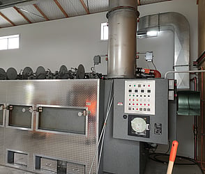 Machinery installs hamilton