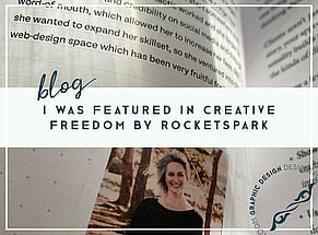 I was Featured in Creative Freedom by Rocketspark