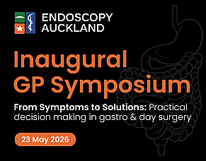 23 May 2026, Inaugural Endoscopy Auckland GP Symposium