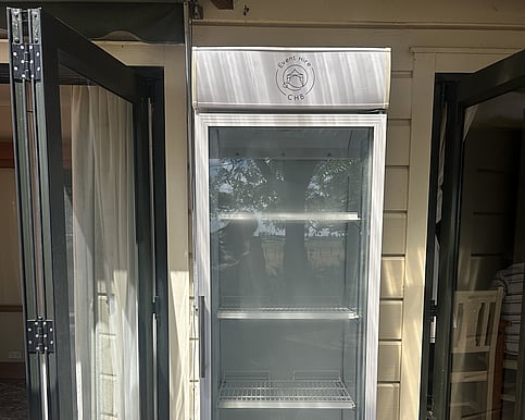 Tall fridge