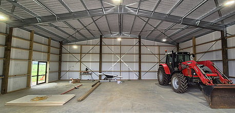 Clear span rafter