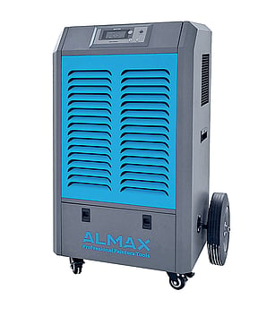 Hire a moisture testing dehumidifier in Mangawhai from Tony's Hire. Call Tony on 0220167080ALMAX Dehumidifier 90L | Moisture testing pre-line inspection, Tony's Hire Mangawhai. Building and construction equipment hire