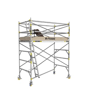 Hire scaffolding from Tony's Hire in Mangawhai for construction equipment hire. Double Width H Frame Platform Scaffolding: 2m, 3m, 4m heights