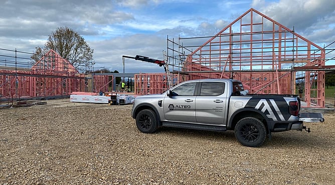 Alted Engineering onsite in Morrinsville at architectural build