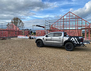 Structural Steel for a Large Architectural Home in Morrinsville