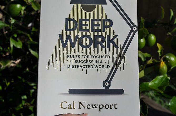 Deep Work, a book by Cal Newport